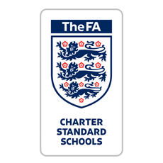 The FA Chartered Standard Schools Logo